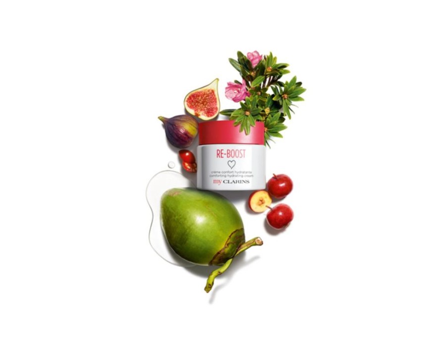 Femme Clarins Hydratation Visage | My Clarins Re-Boost Creme Confort Hydratante