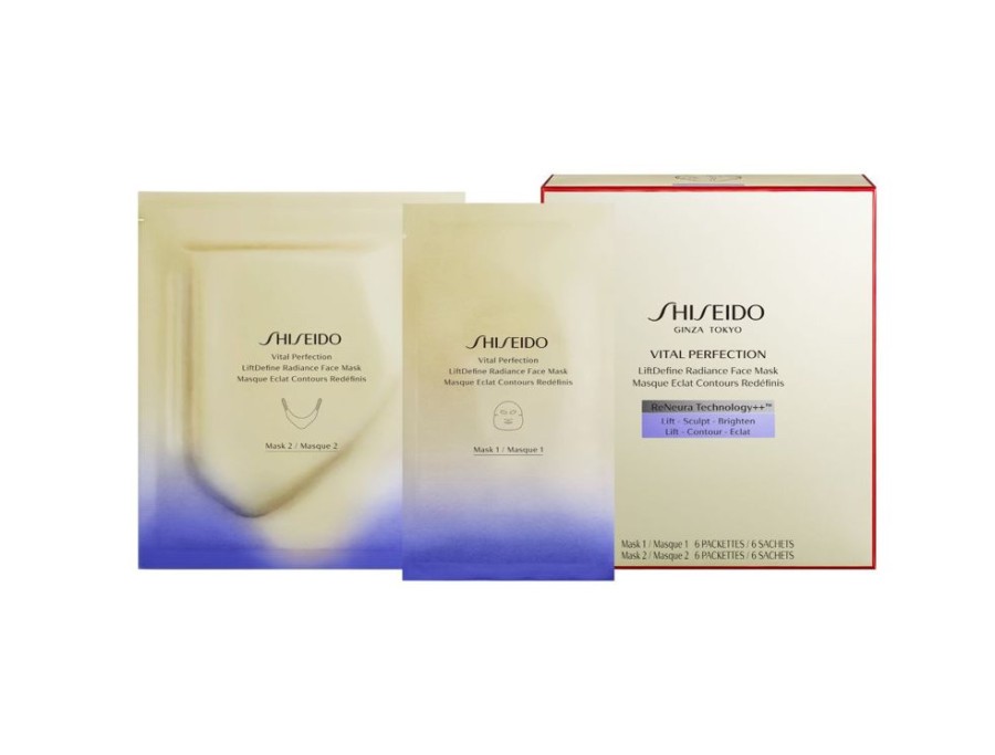 Femme Shiseido Anti-Age Visage | Vital Perfection Liftdefine Radiance Face Mask