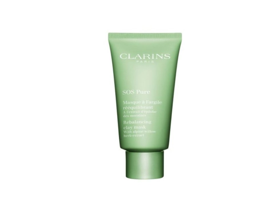 Femme Clarins Masque Et Exfoliant Visage | Sos Pure Masque A L'Argile Reequilibrant