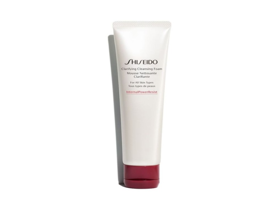 Femme Shiseido Masque Et Exfoliant Visage | Mousse Nettoyante Clarifiante
